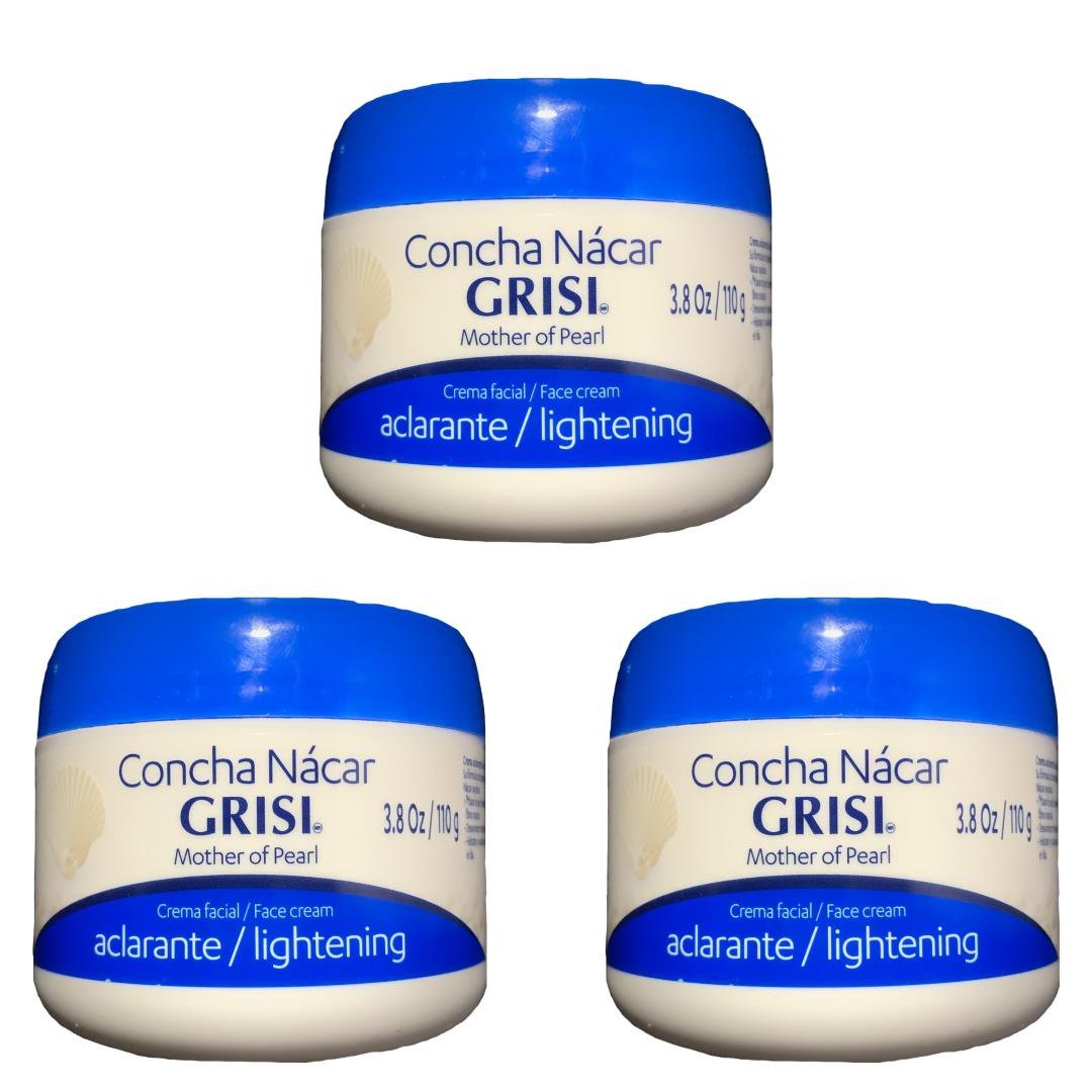 Lightening Face Cream with Pearl Powder & Vitamin C - 3.8 oz Pack of 3