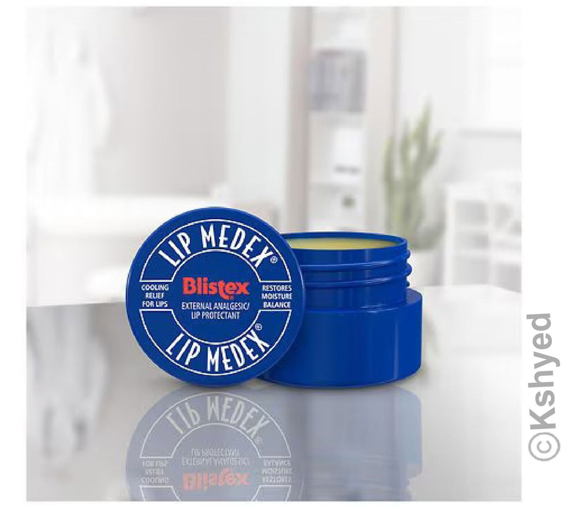 Cooling Lip Balm for Sore Lips Moisturizing Relief 6-Pack