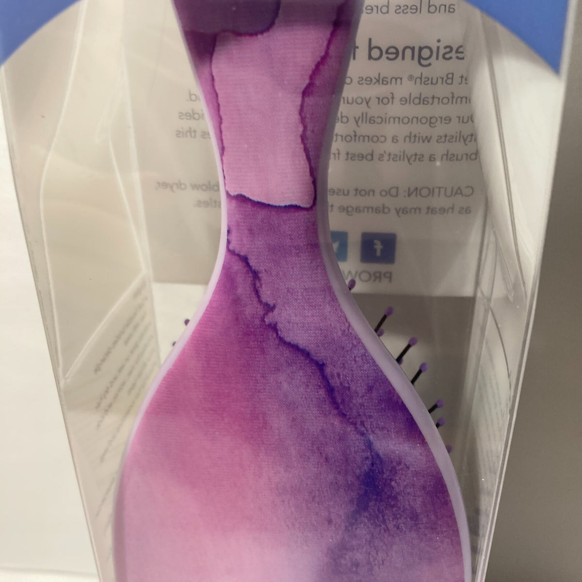 Wet Brush Pro Detangle Hair Brush - Professional Purple Styling Tool