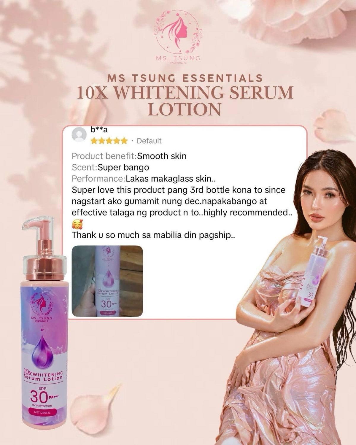 Serum Lotion & Whitening Soap Bundle for Skin Brightening & Hydration