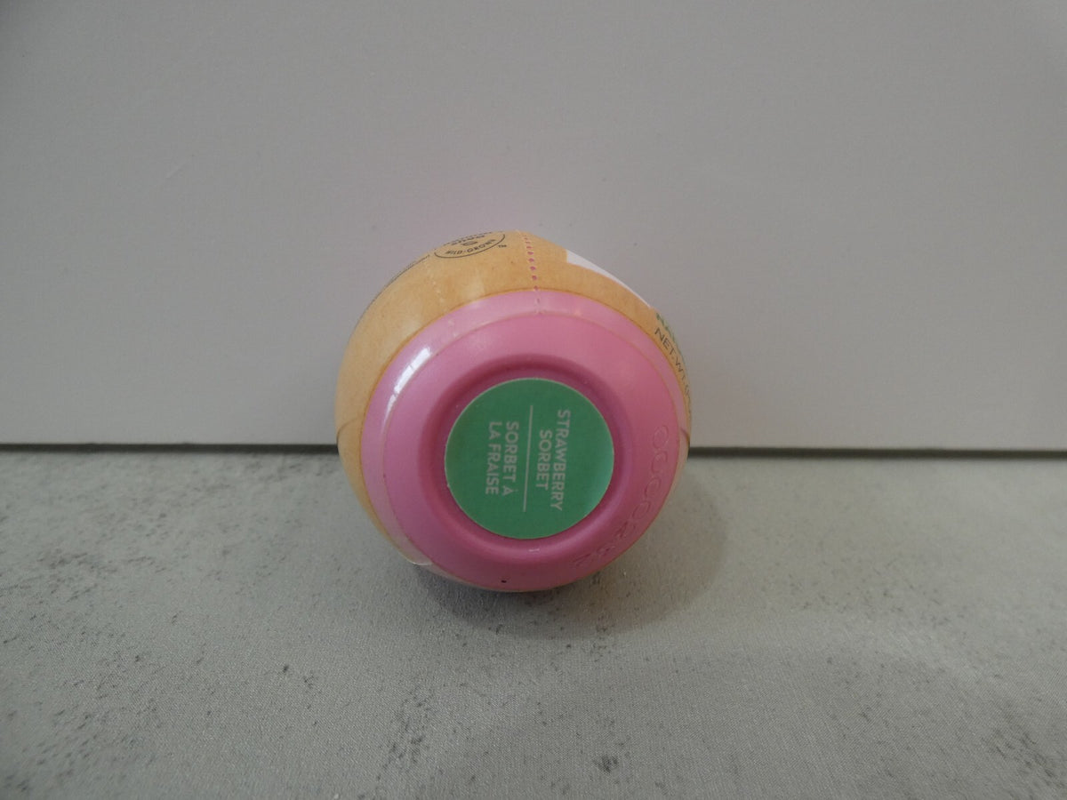 Lip Balm with Strawberry Sorbet Flavor - 0.25 oz Sealed