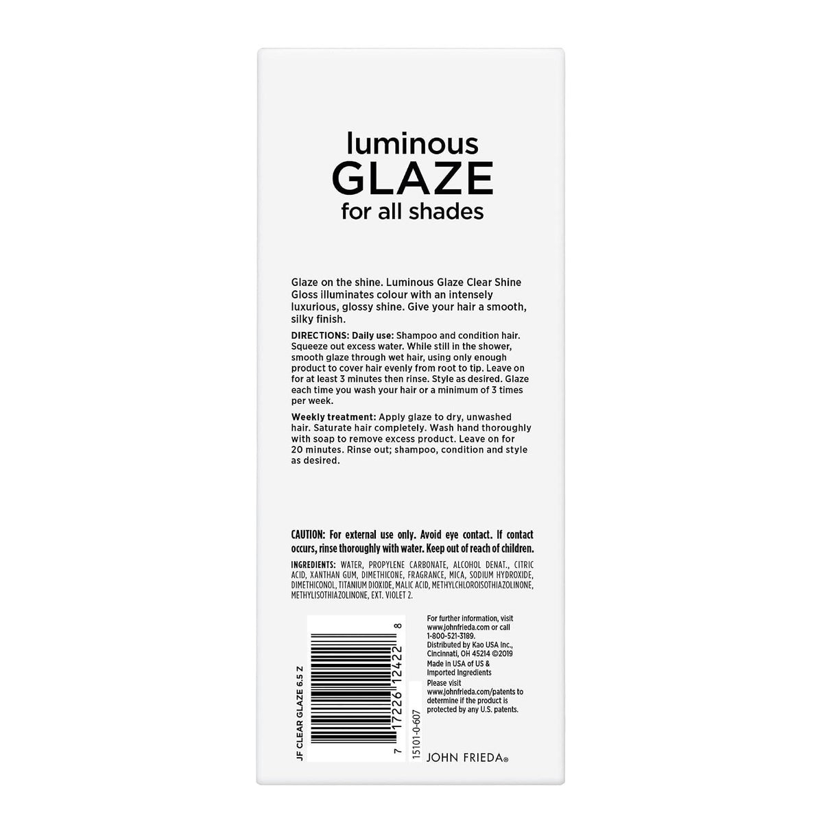 Luminous Glaze Clear Shine Hair Gloss 6.5 fl oz - Pack of 2