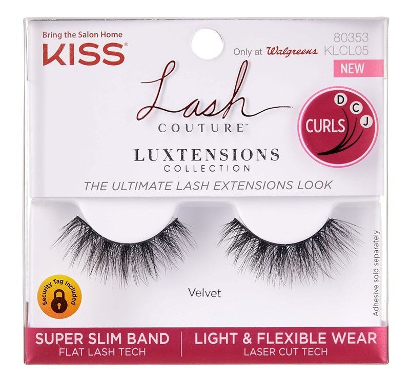 Velvet False Eyelashes - Reusable Light & Flexible Lash Extensions