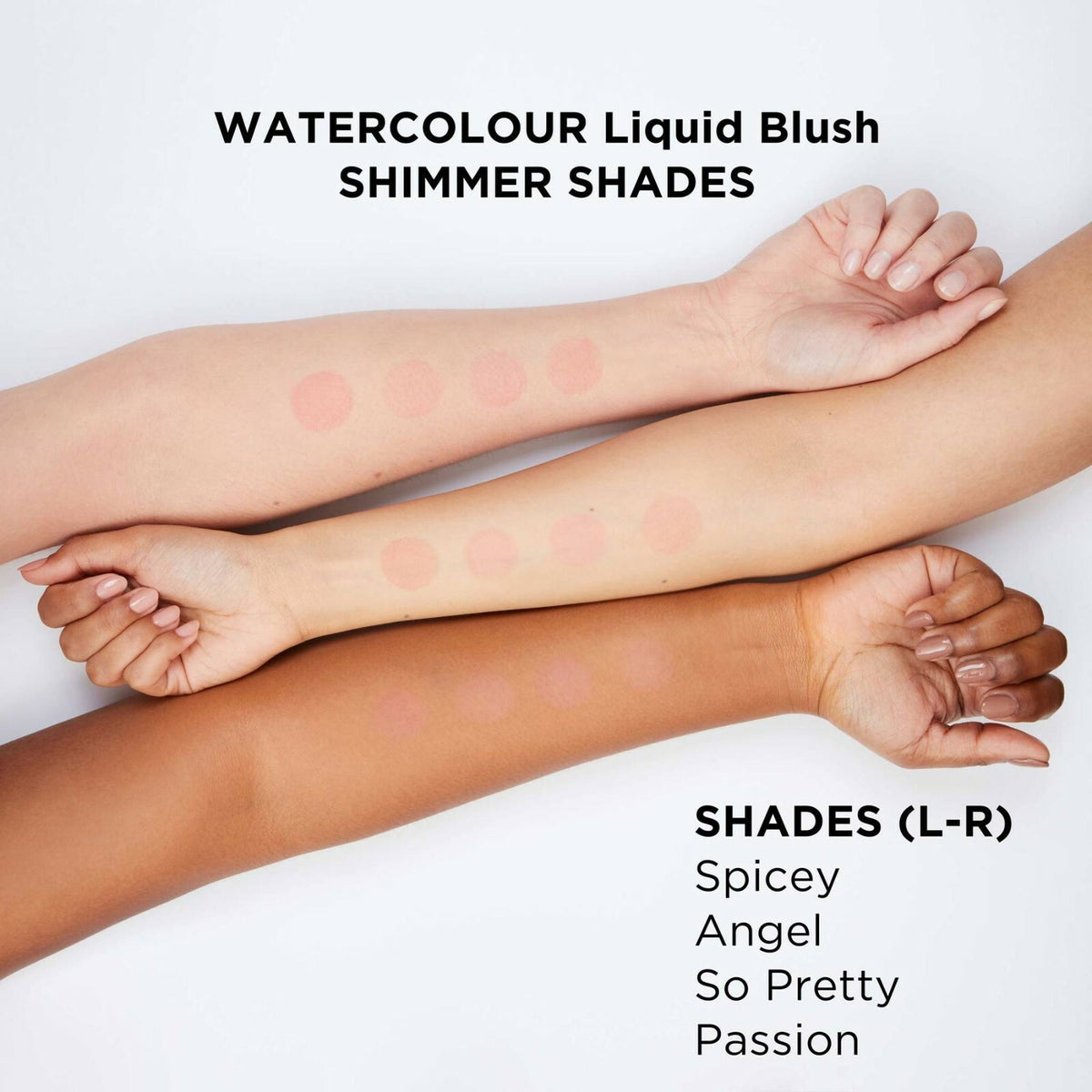 Watercolour Blusher Liquid Cheek Color - 15ml Medium Peach, Water-Resistant, Blendable