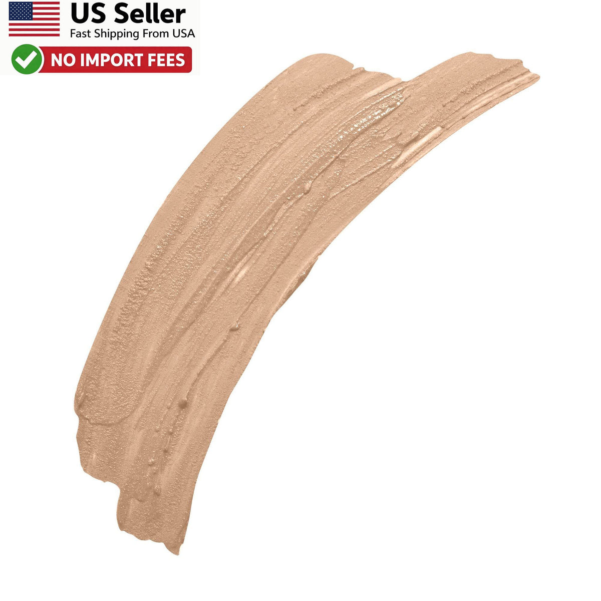 High Coverage Foundation Stick - True Beige, 0.31 Oz Makeup for Face & Blemish Concealing