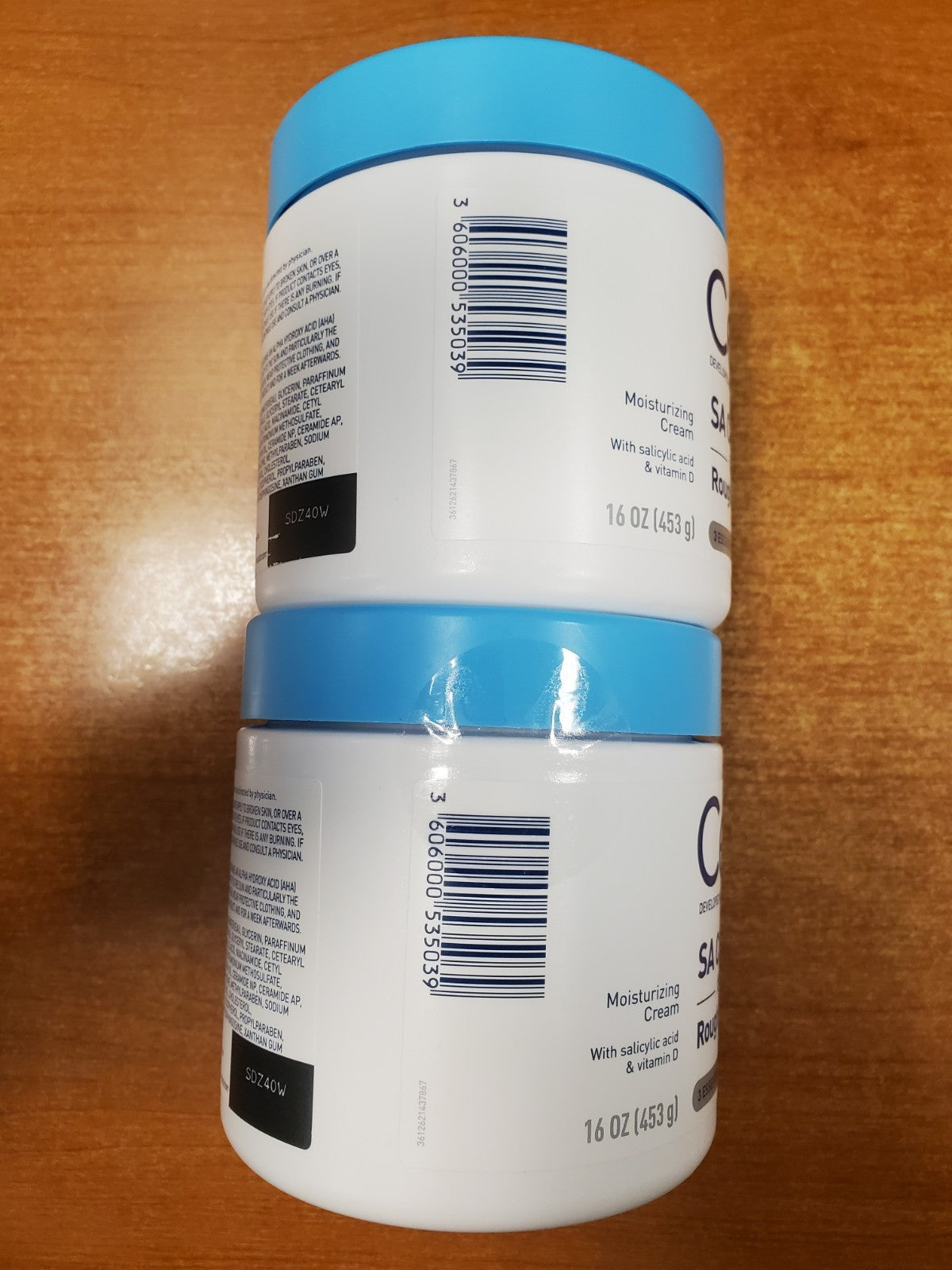 SA Cream for Rough & Bumpy Skin, 16 oz - 2 Jars