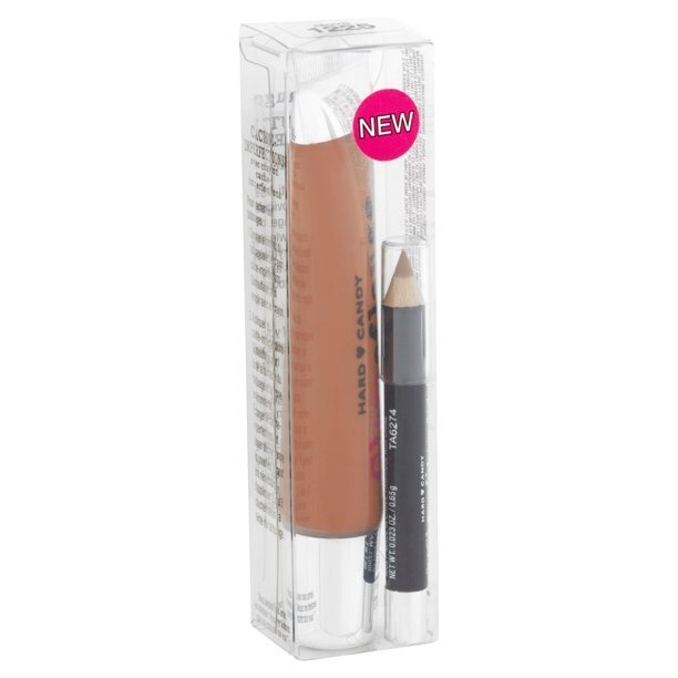 Heavy Duty Concealer with Pencil - 2 Pack, Full Coverage Makeup