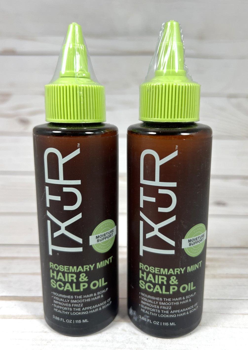 Rosemary Mint Hair & Scalp Oil 3.88oz - Moisturizing Hair Treatment, 2 Pack