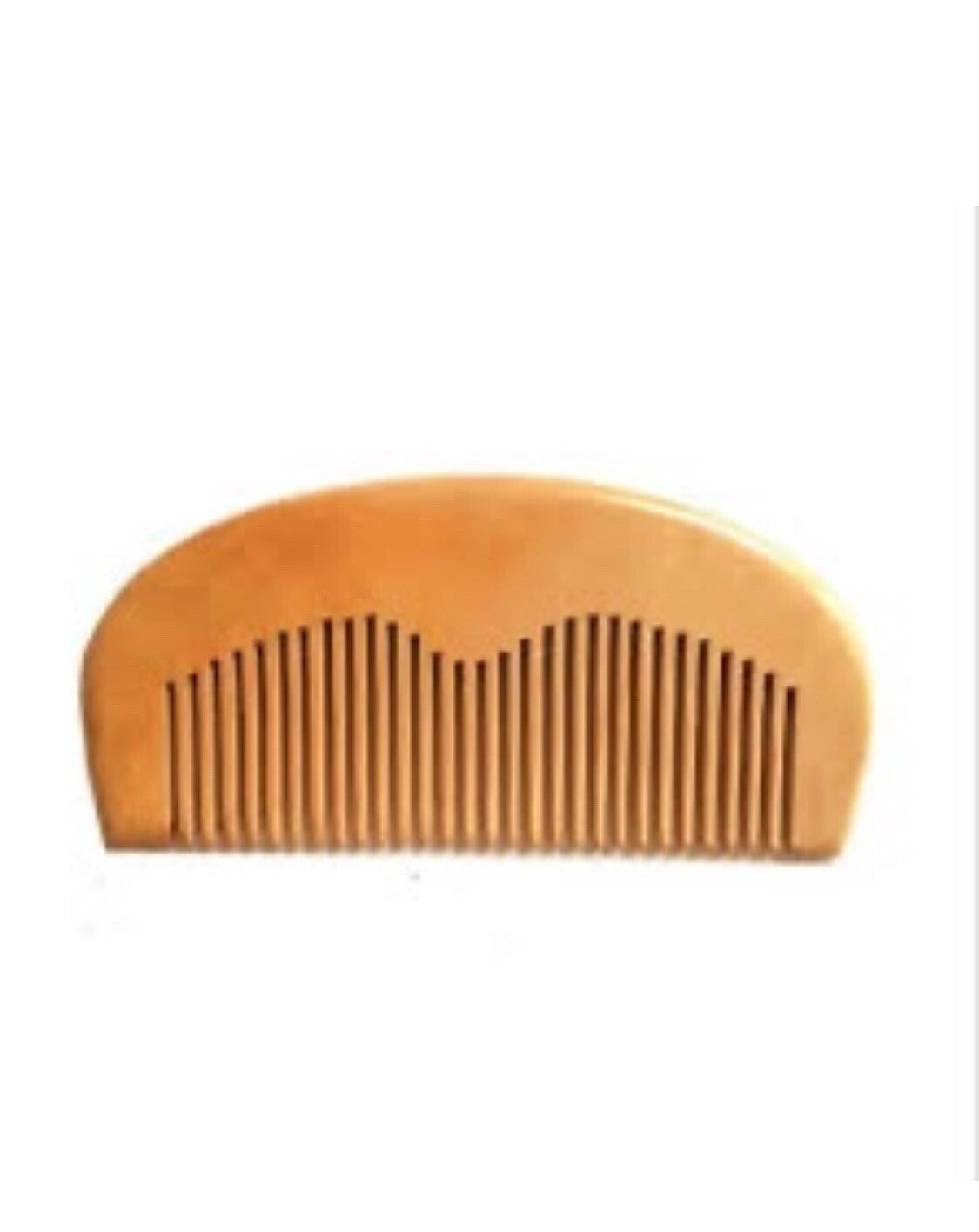 Wooden Beard and Hair Comb - Sikh Kanga for Mustache and Hair Tangles