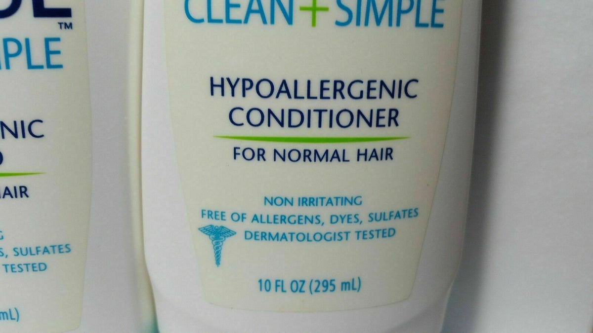 Finesse Clean + Simple Hypoallergenic Shampoo & Conditioner Set for Normal Hair