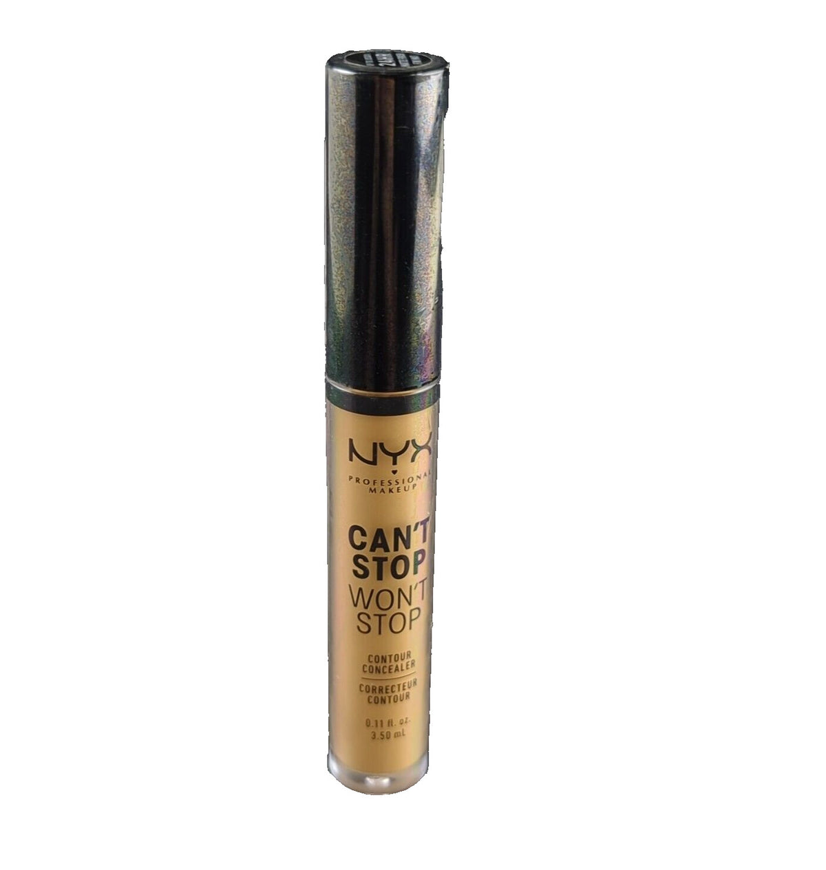 NYX Cant Stop Wont Stop Contour Concealer Golden Honey 0.11 oz