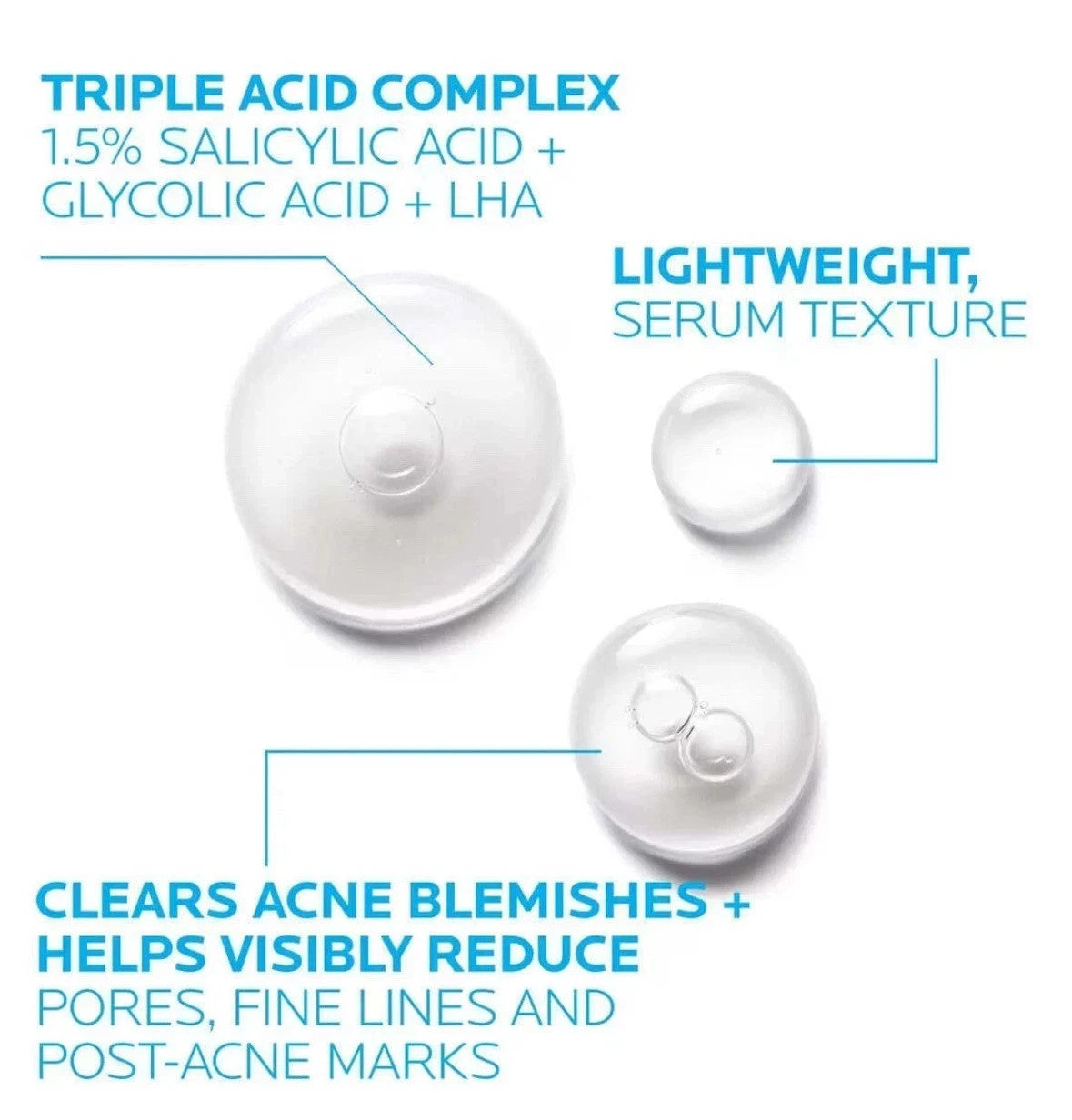 Effaclar Ultra Concentrated Face Serum for Blemishes & Pores - 2 Pack