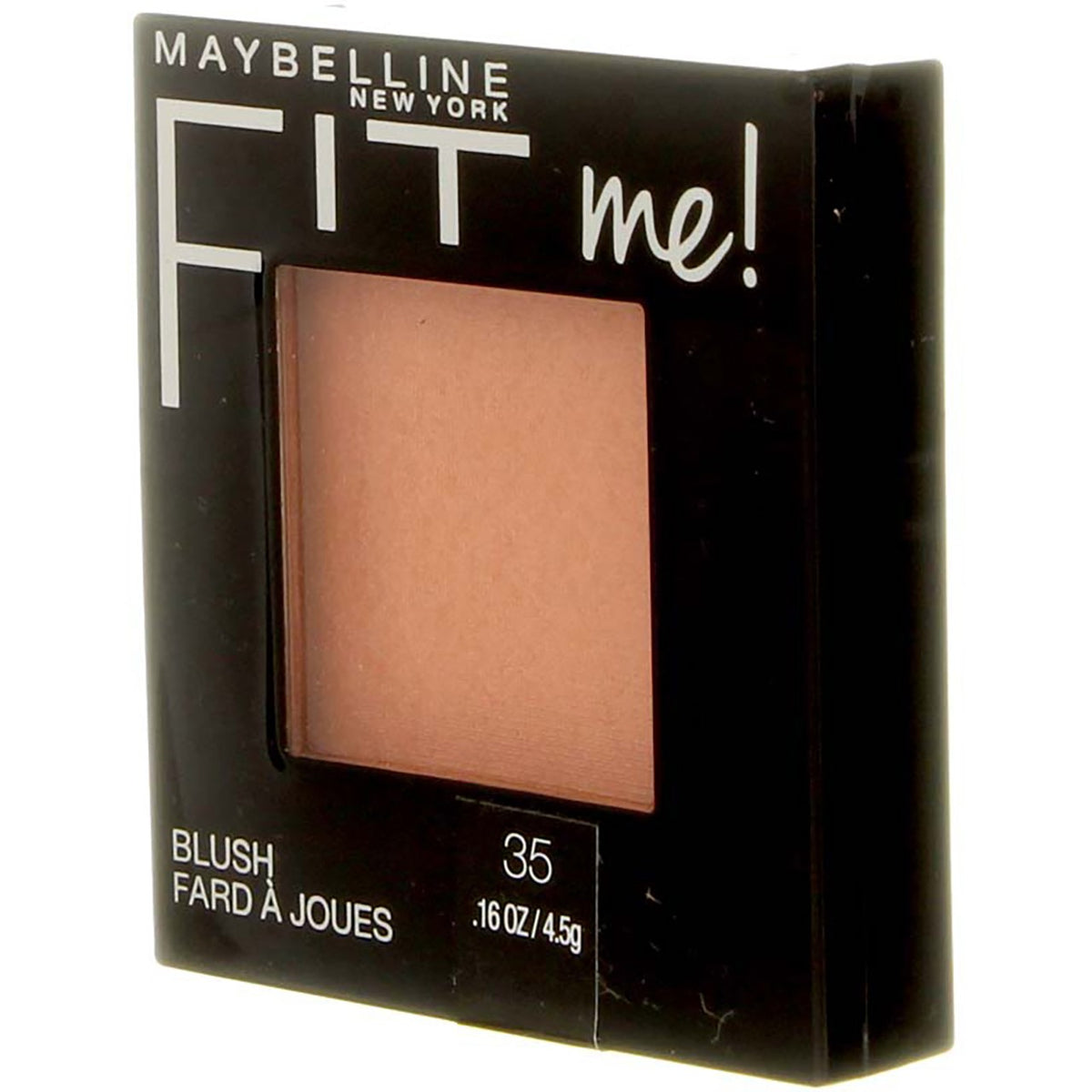Maybelline Fit Me Blush Coral 35 - Natural Finish, Seamless Blend, 0.16 oz