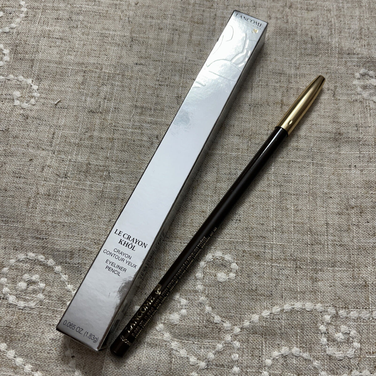 Full Size Black Coffee Eyeliner Pencil - Long-Lasting Makeup
