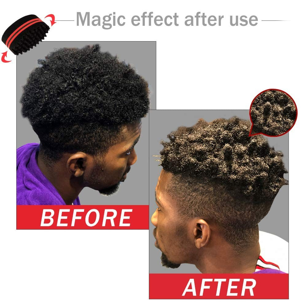 Magic Hair Sponge Twist Brush for Wave Dreadlock Afro Curl Styling