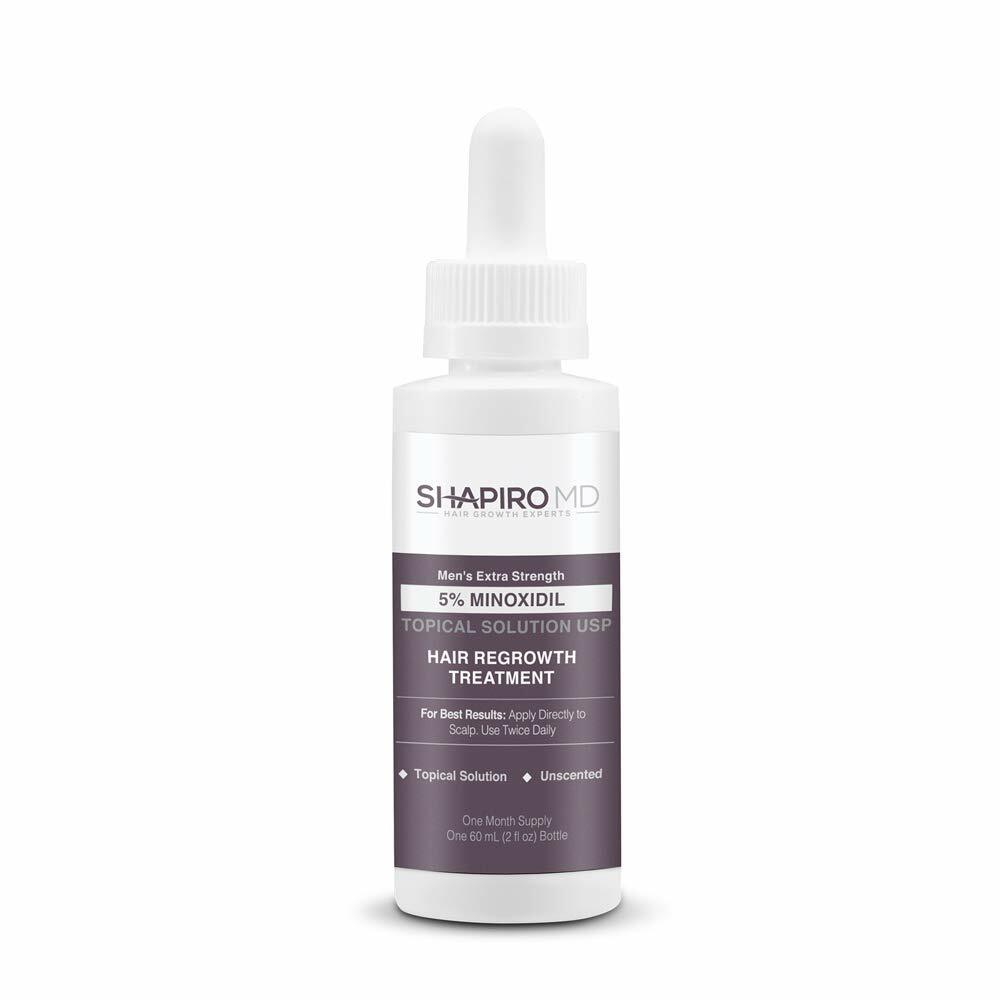 Men's Hair Regrowth Kit with 5% Minoxidil & Shampoo