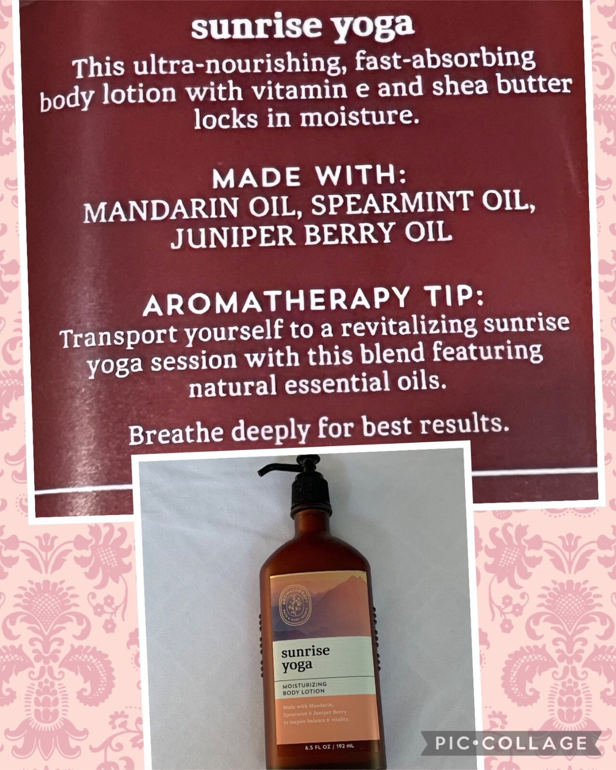 Aromatherapy Body Lotion 6.5 oz - Multiple Scents