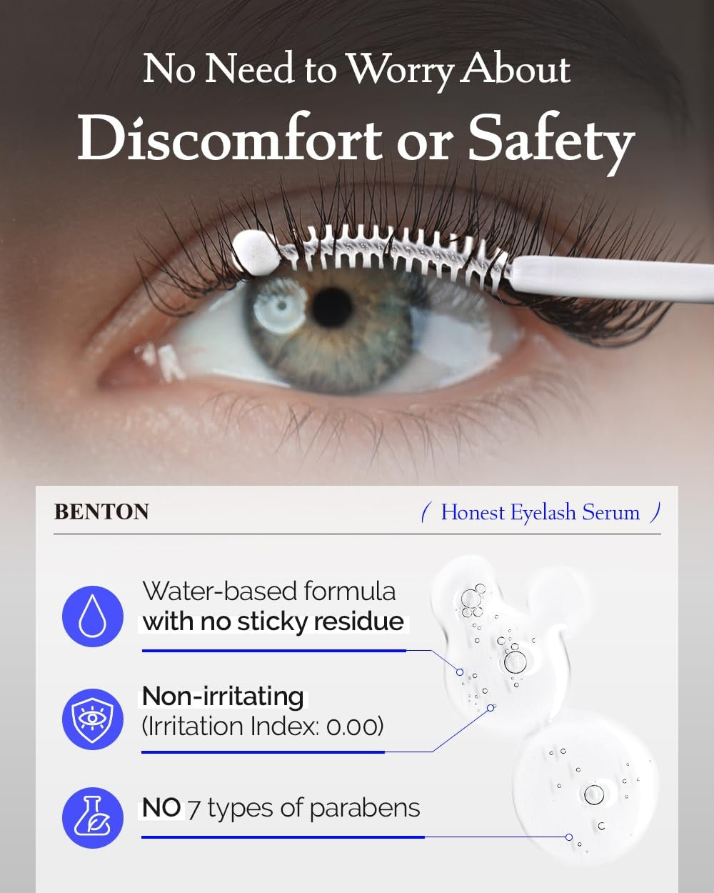 Eyelash Serum with Peptides and Hyaluronic Acid - Nourishing Lash Growth
