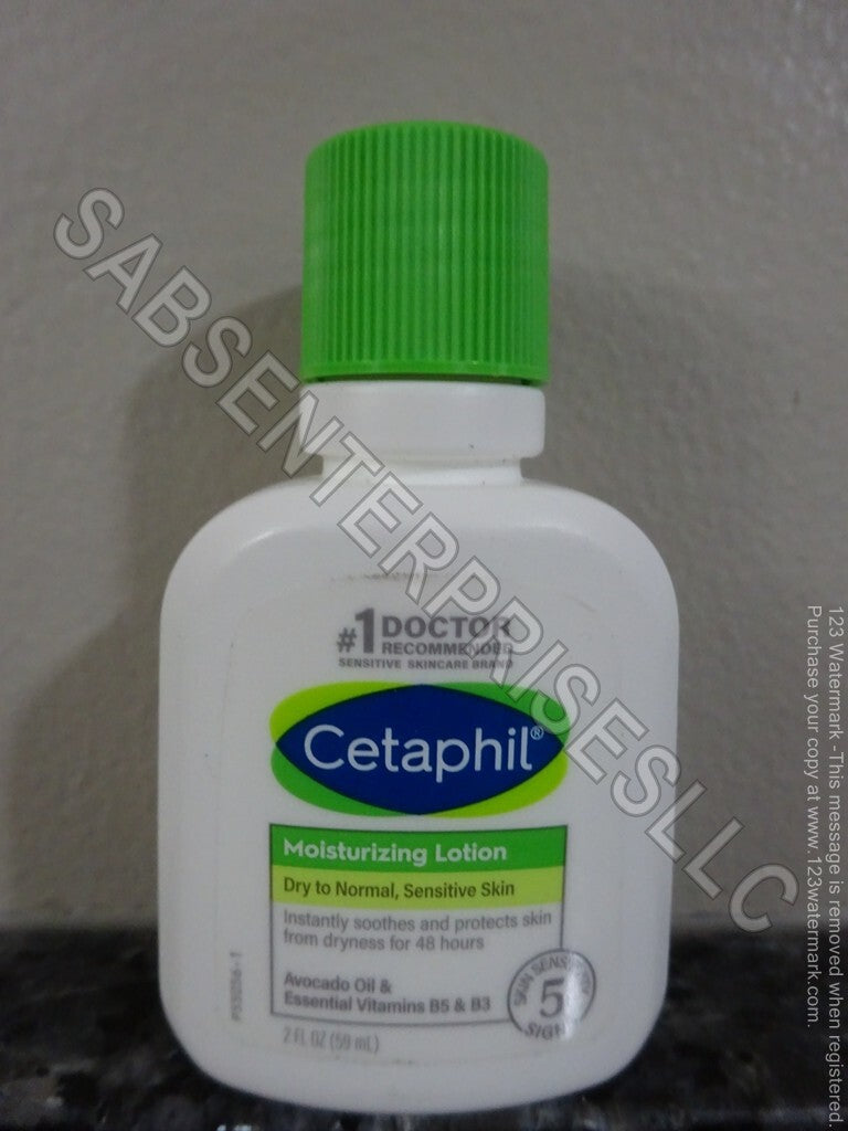 Cetaphil Moisturizing Lotion for Dry & Sensitive Skin, 2 FL oz (14-Pack)