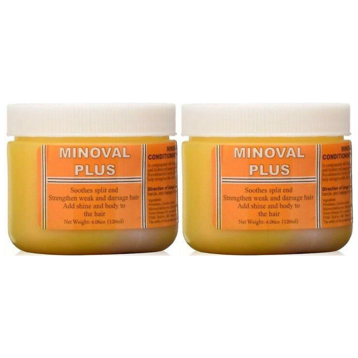Hair Regrowth Pomade with Natural Vegetable Oil, 120ml (2 Pack)