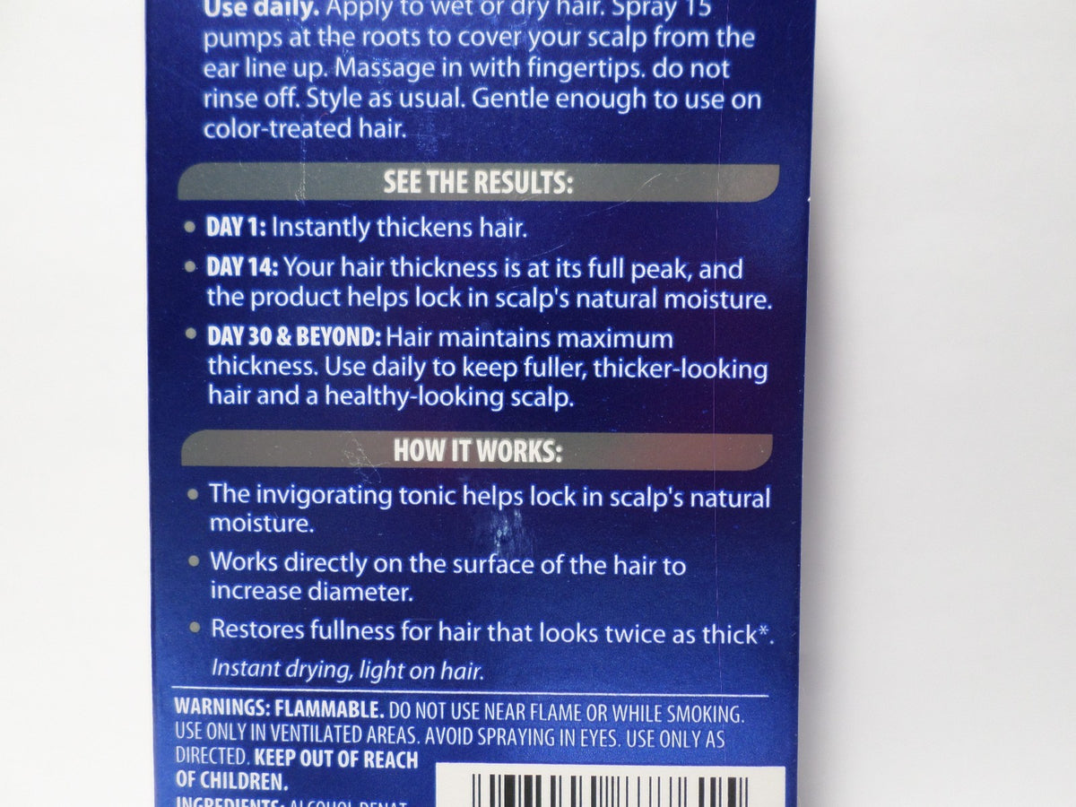 Head & Shoulders Advanced Thickening Tonic 4.2 FL OZ