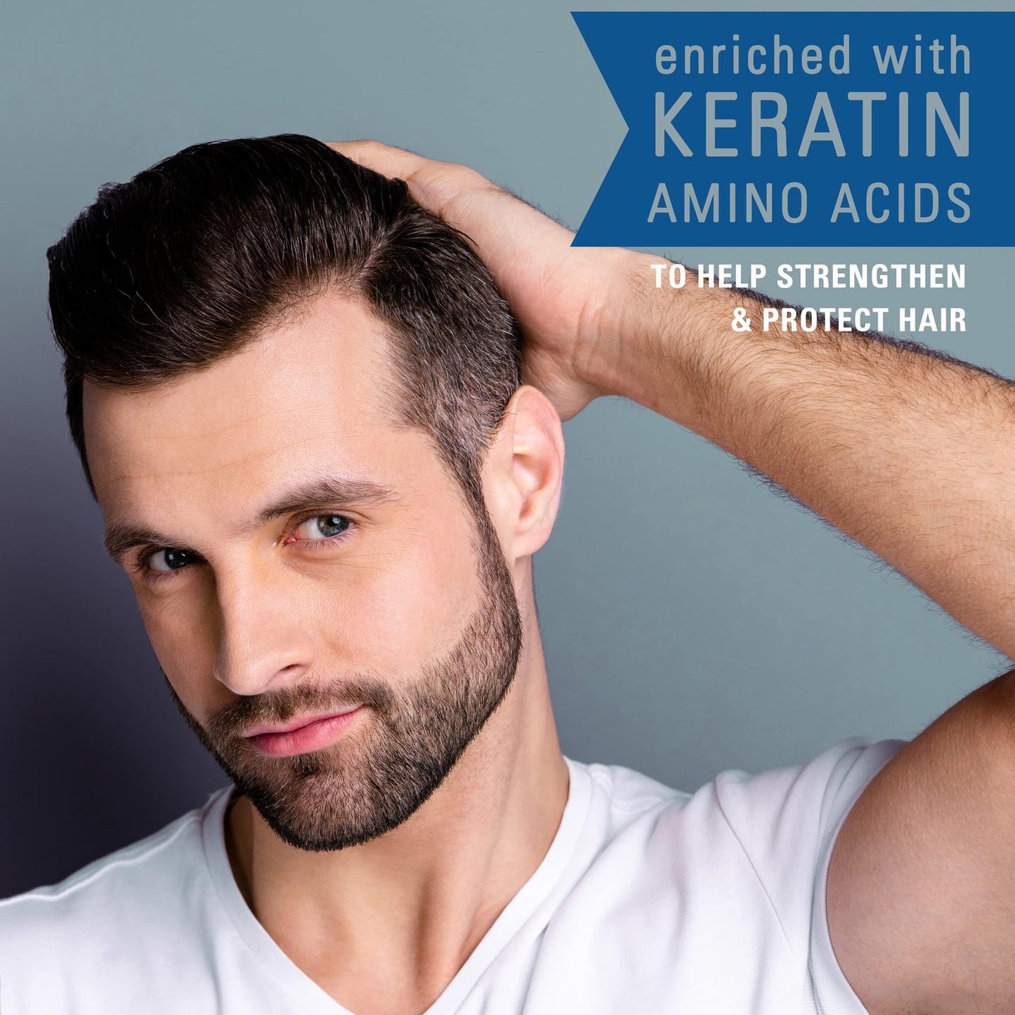 Flex Hold Hair Gel 9.8oz - Strong Hold, Hydrating with Keratin Amino Acids
