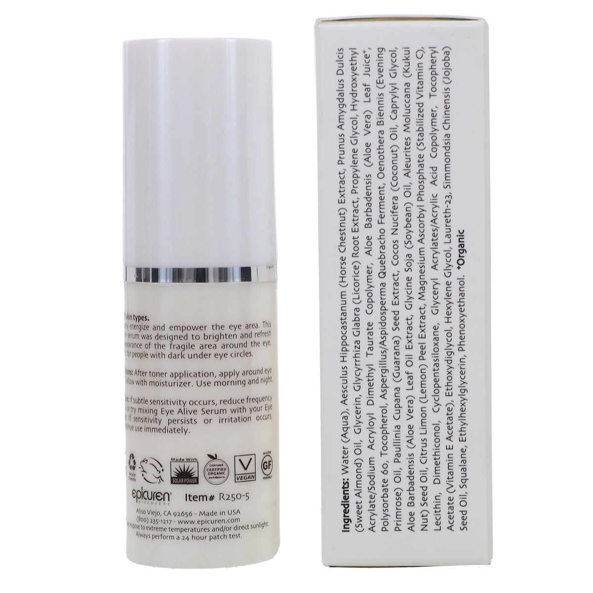 Eye Serum for Brightening & Anti-Fatigue - 0.5 oz Eye Care