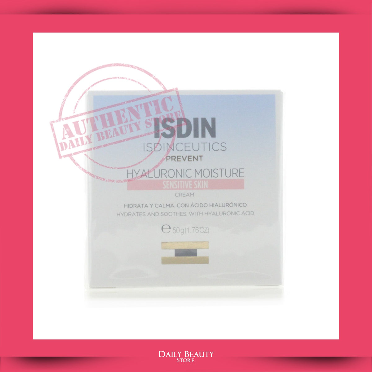 Hyaluronic Acid Moisturizer for Sensitive Skin, 50g