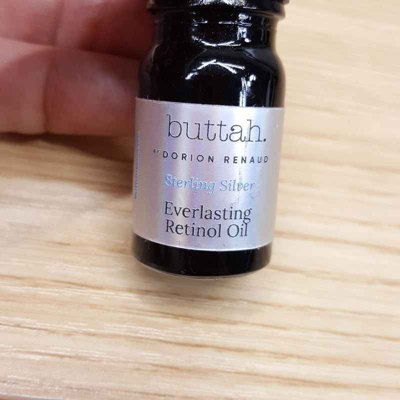 Sterling Silver Retinol Oil - Anti-Aging Facial Serum 0.17 oz