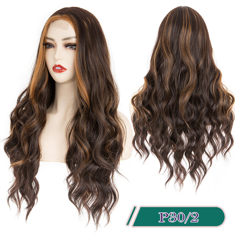 Long Ombre Wigs - Heat Resistant Synthetic Hair, Thick Full Wigs