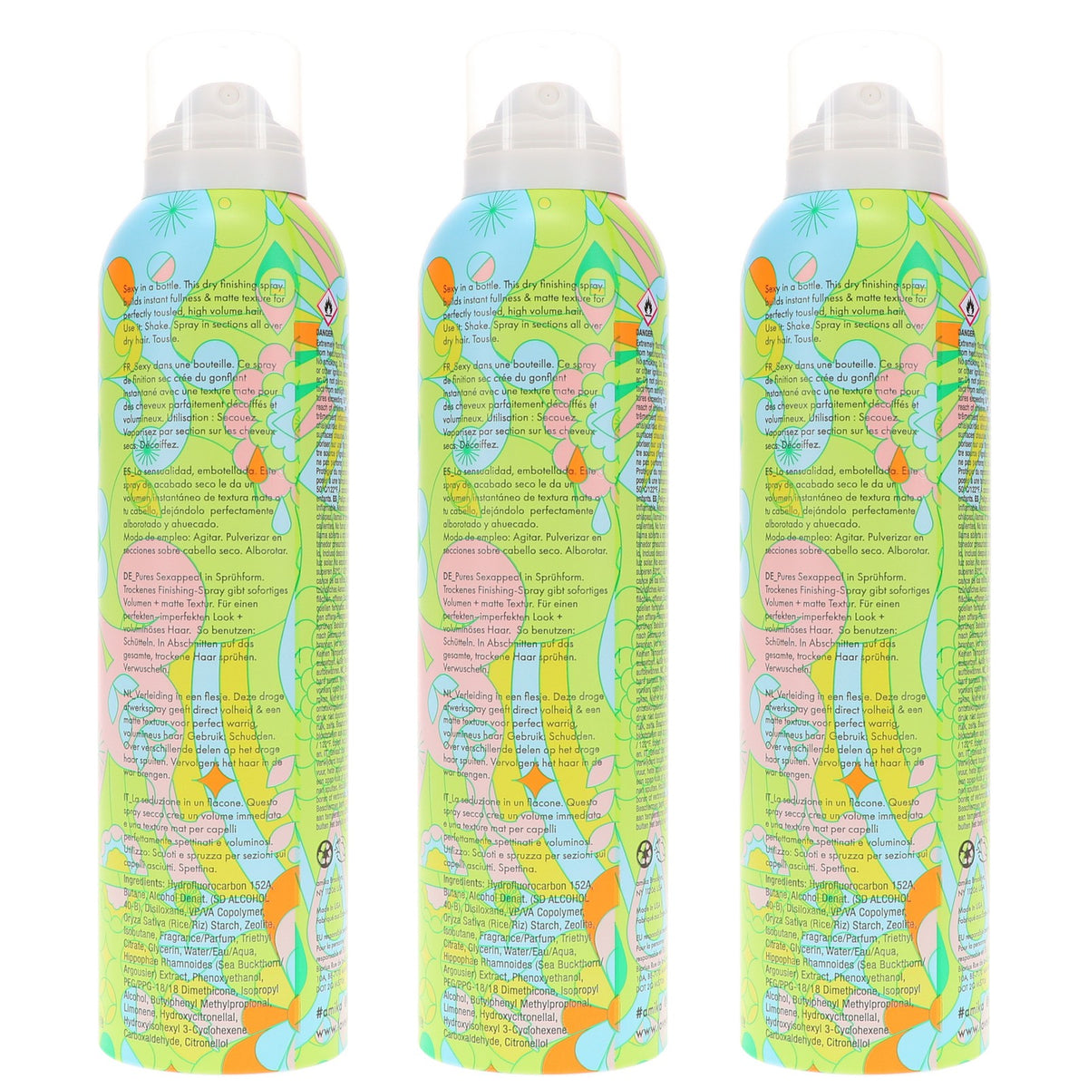 Hair Styling Spray - Volumizing & Matte Texture Hair Spray 5.3 oz 3 Pack