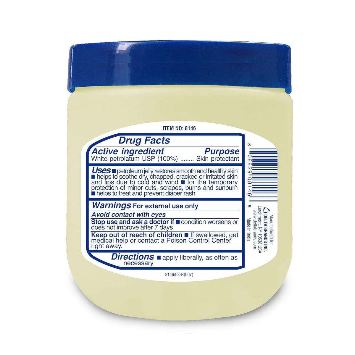 Petroleum Jelly Skin Protectant 6 oz