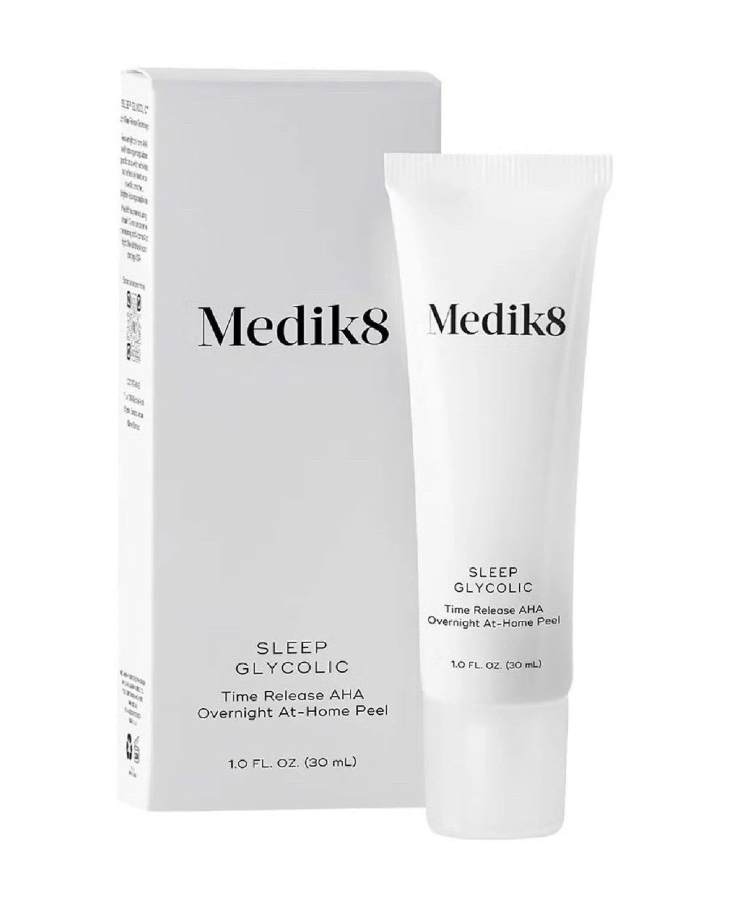 Medik8 Sleep Glycolic AHA Overnight Peel 1oz 30ml - Skin Rejuvenation Treatment