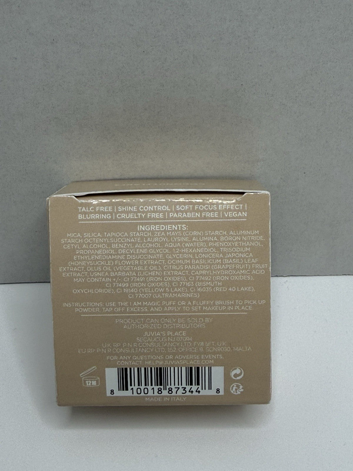 Loose Finishing Powder - Soft Matte, Blurring, Shine Control, Coconut Flakes