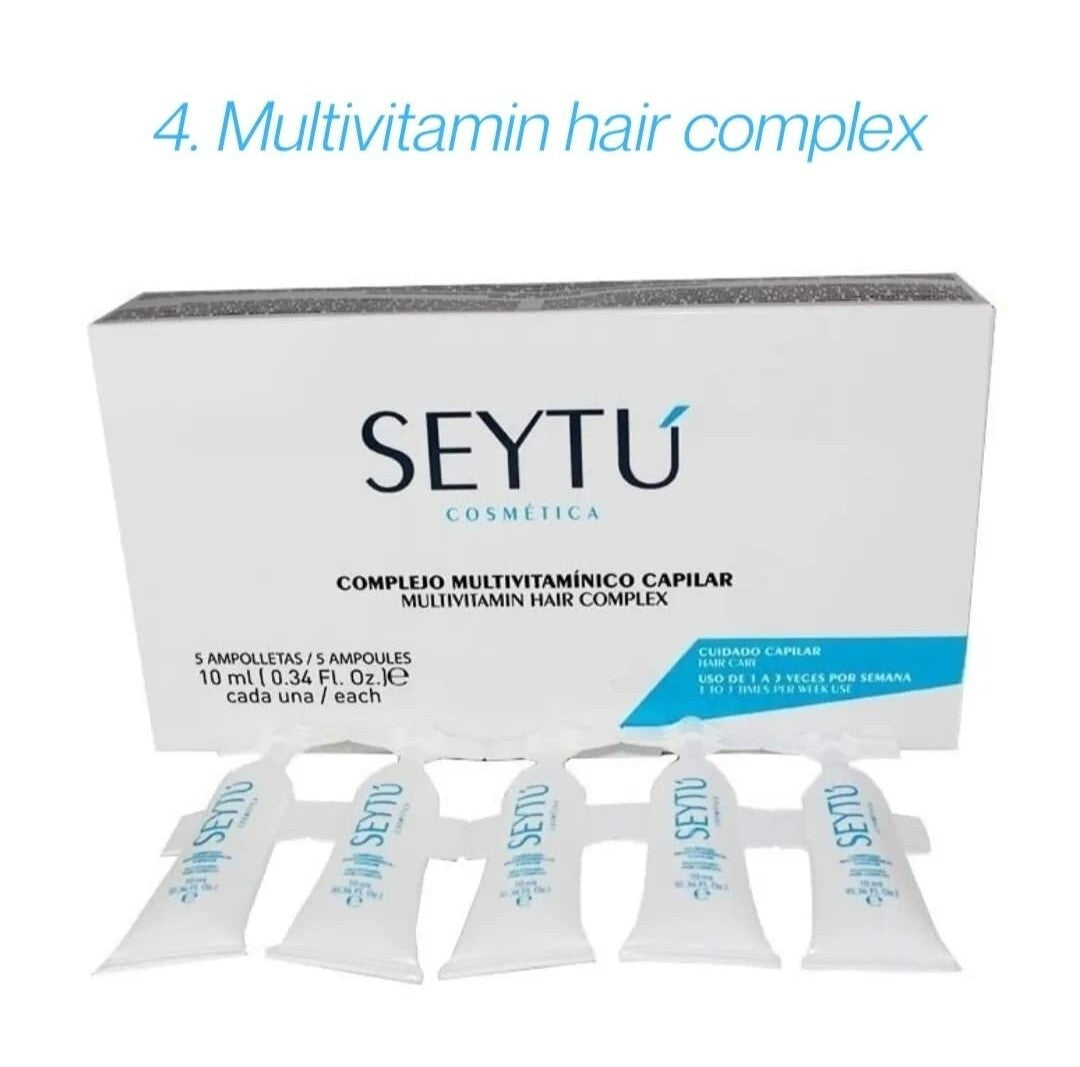 Hair Vitamin Ampoule Treatment for Dry & Damaged Hair - Frizz Control, 10ml