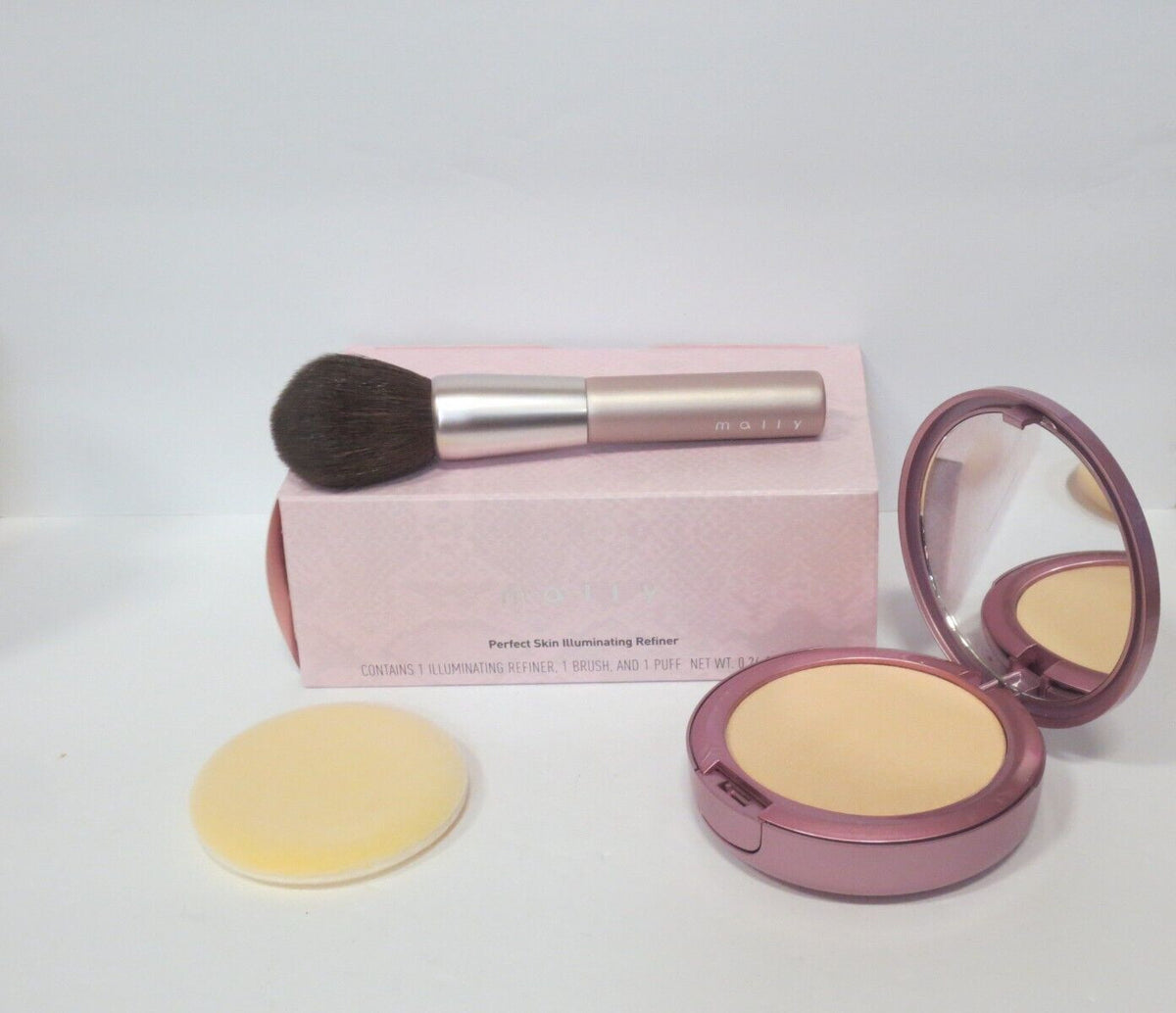 Illuminating Skin Refining Serum with Brush - Fair Light, 0.26 oz, 2 Pack