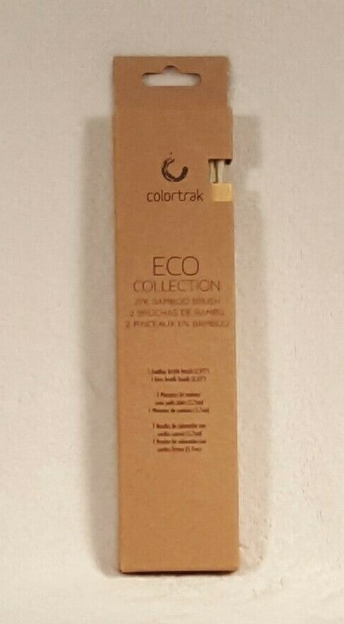 Colortrak Eco Collection (2 Pk) Bamboo Hair Color Brushes 1 Fether