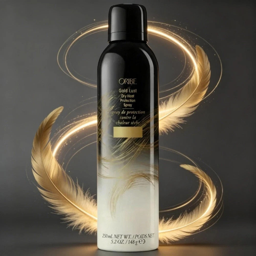 Heat Protection Spray for Hair - 5.2 oz Dry Styling Shield with Frizz Control