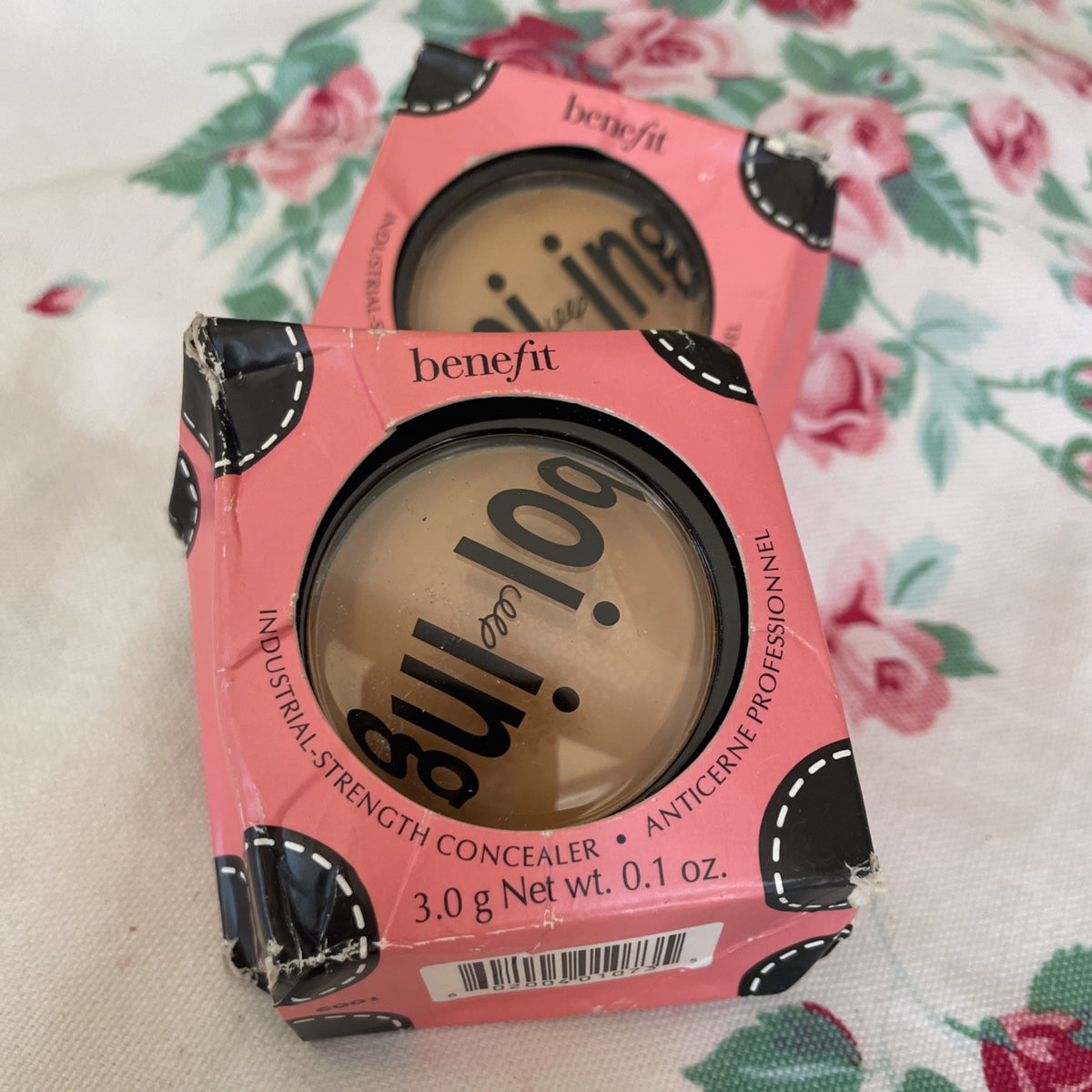 Benefit Boi-ing Industrial Strength Concealer No.4 2-Pack - Full Size, Shabby Box