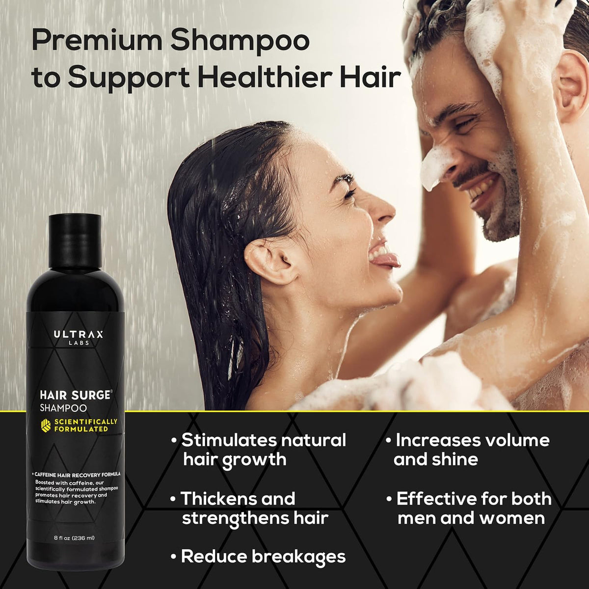 Caffeine Hair Thickening Shampoo 8 Fl Oz