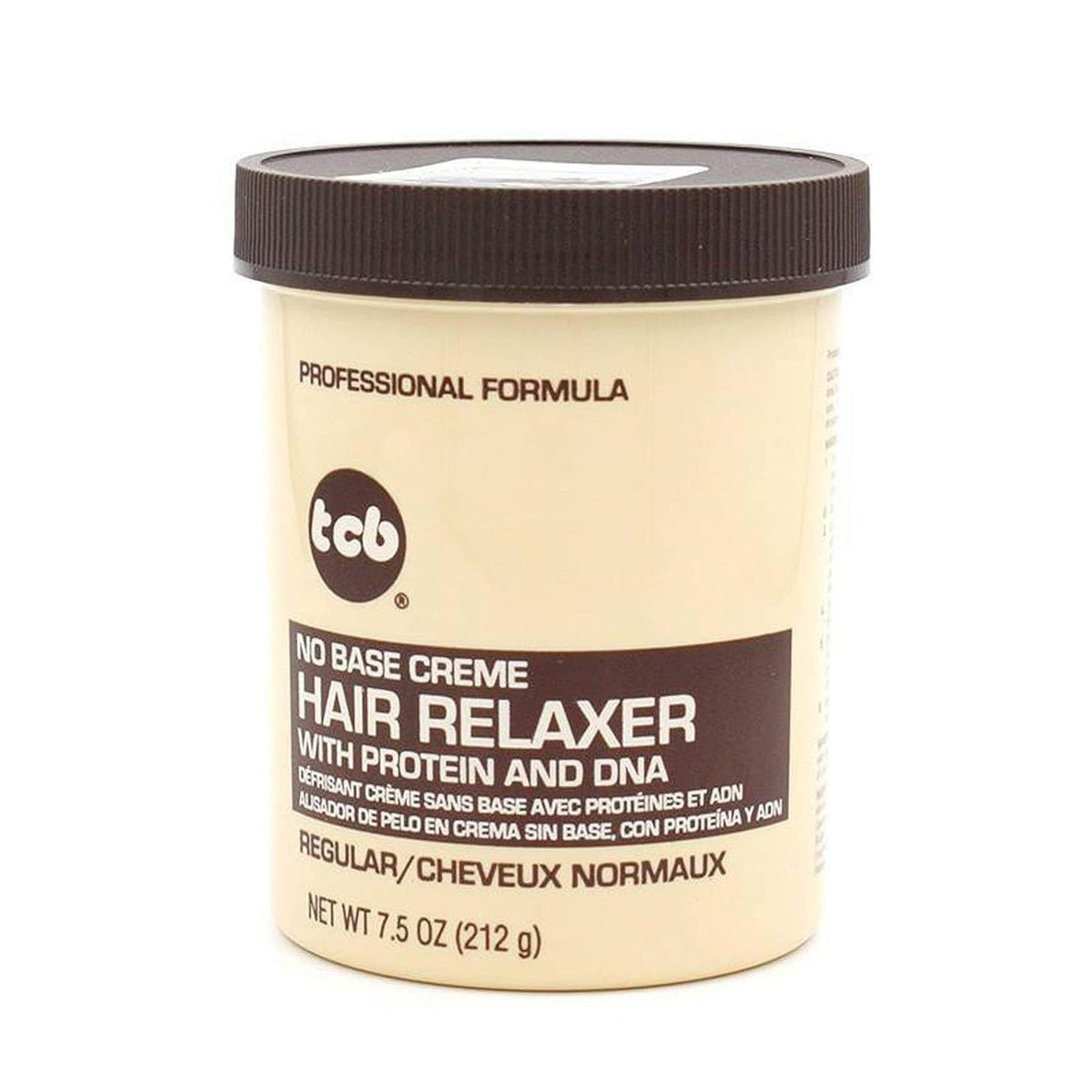 No Base Hair Relaxer Creme - Gentle Straightening & Strengthening for Aging Hair 7.5 Oz