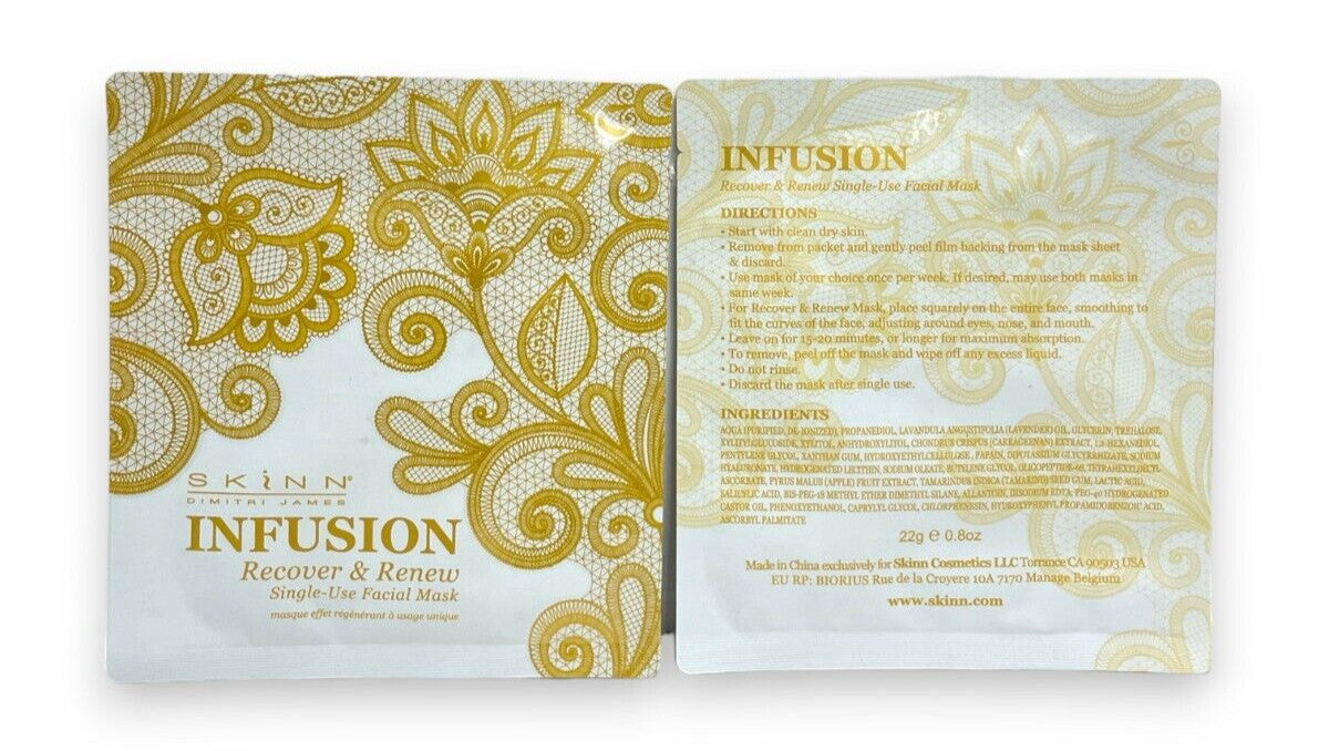 Recover & Renew Facial Mask 22g - 2 Pack