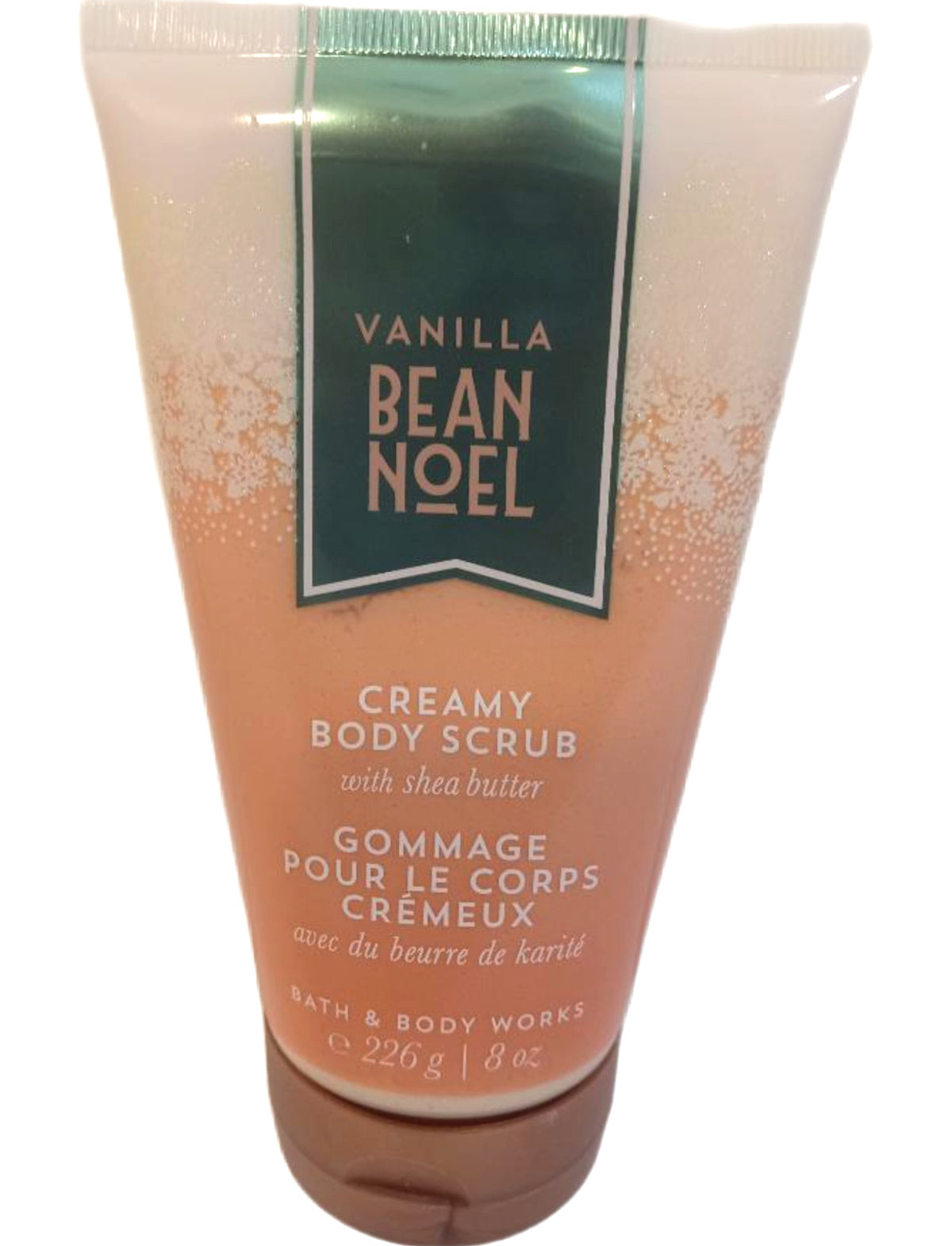 Bath And Body Works Creamy Scrub 8 Oz Vanilla Bean Noel Exfoliating
