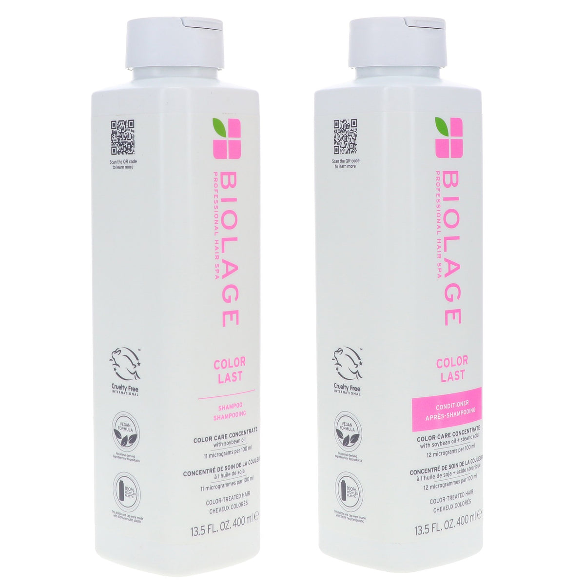 Biolage Color Last Shampoo & Conditioner Set 13.5 oz Each – Hair Color Care Combo