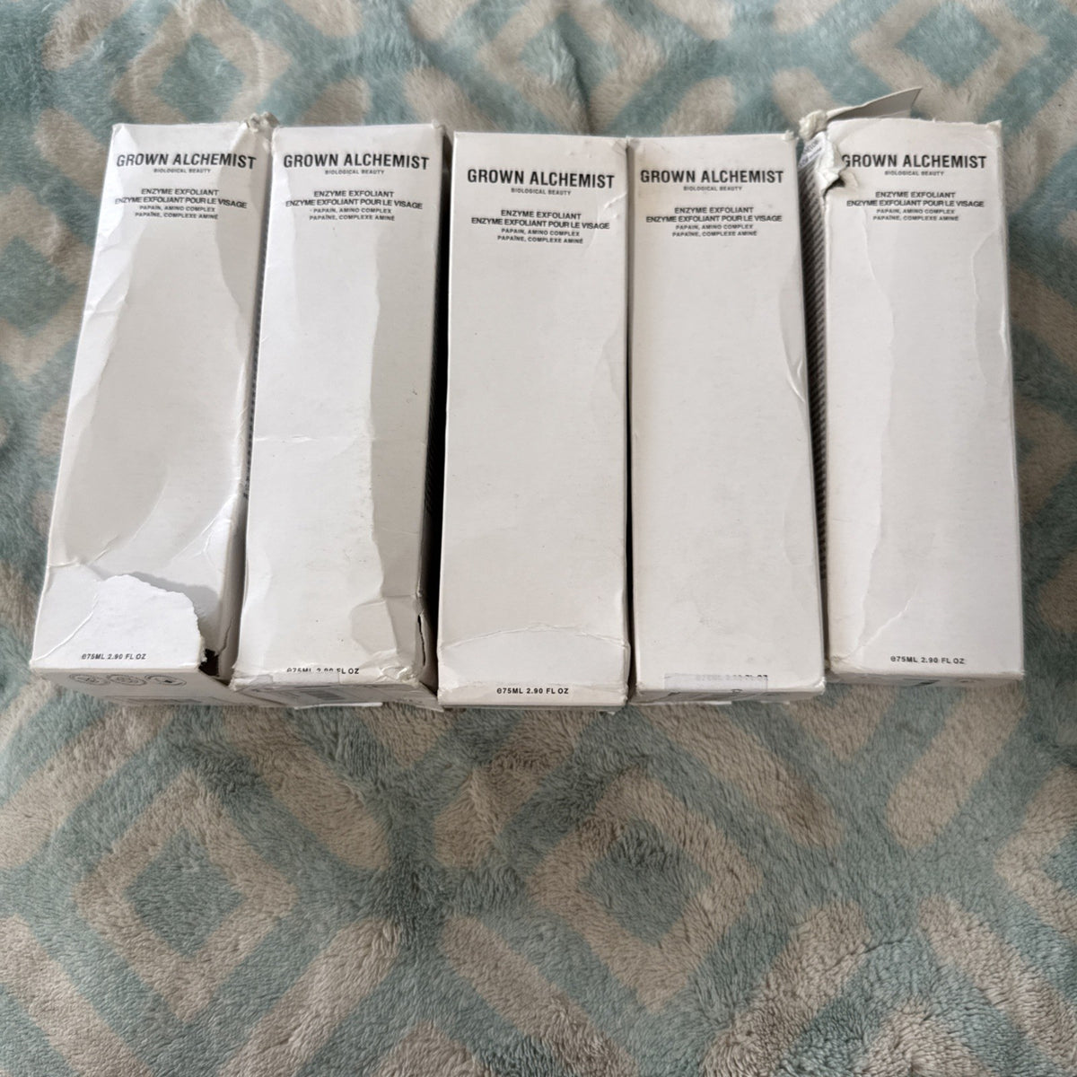 Grown Alchemist - Enzyme Exfoliant 2.53 fl oz **LOT OF 5** NEW. BOX