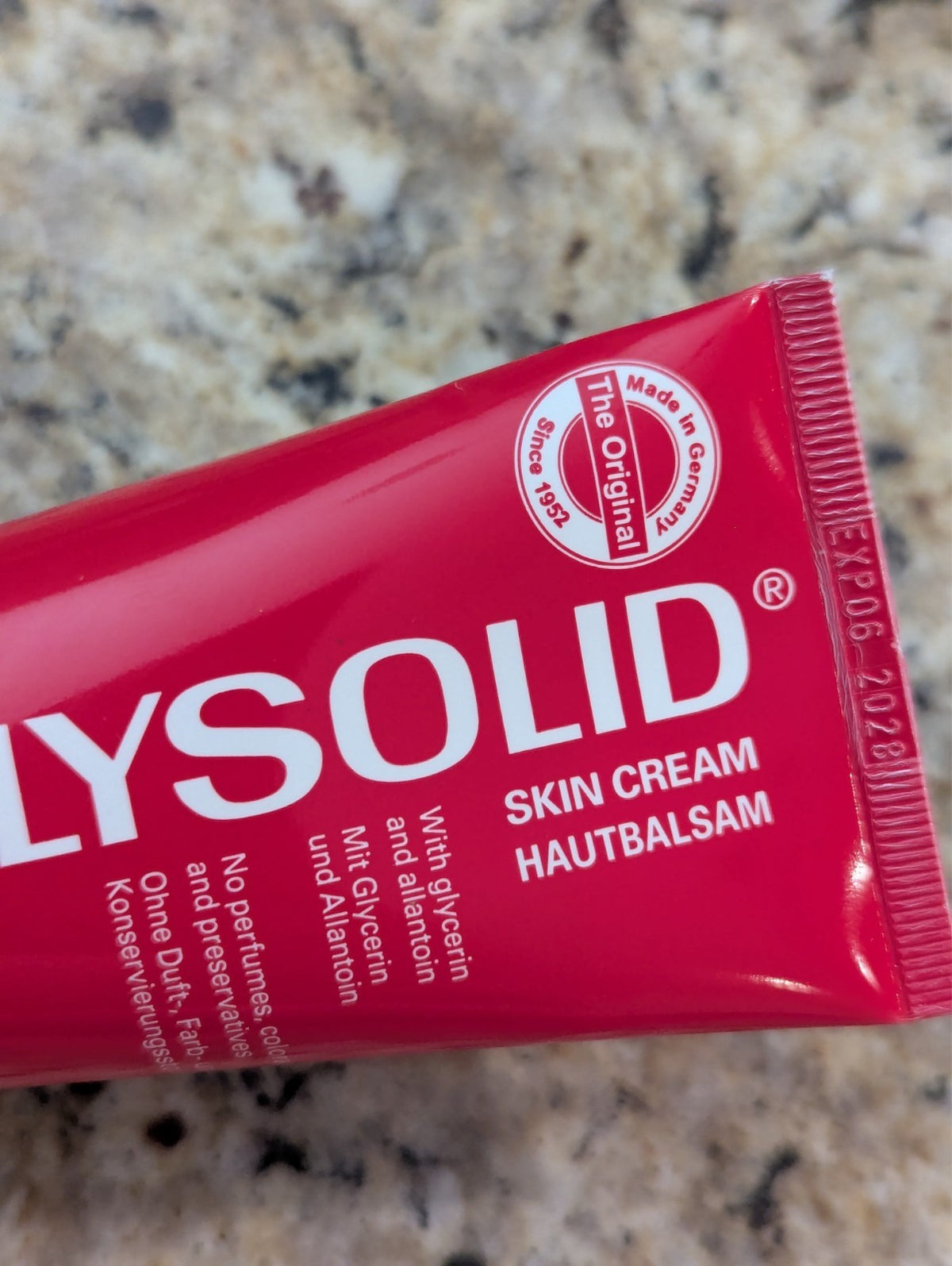 Glysolid Skin Cream Glycerin Tube 2.54 fl oz exp: 06/2028
