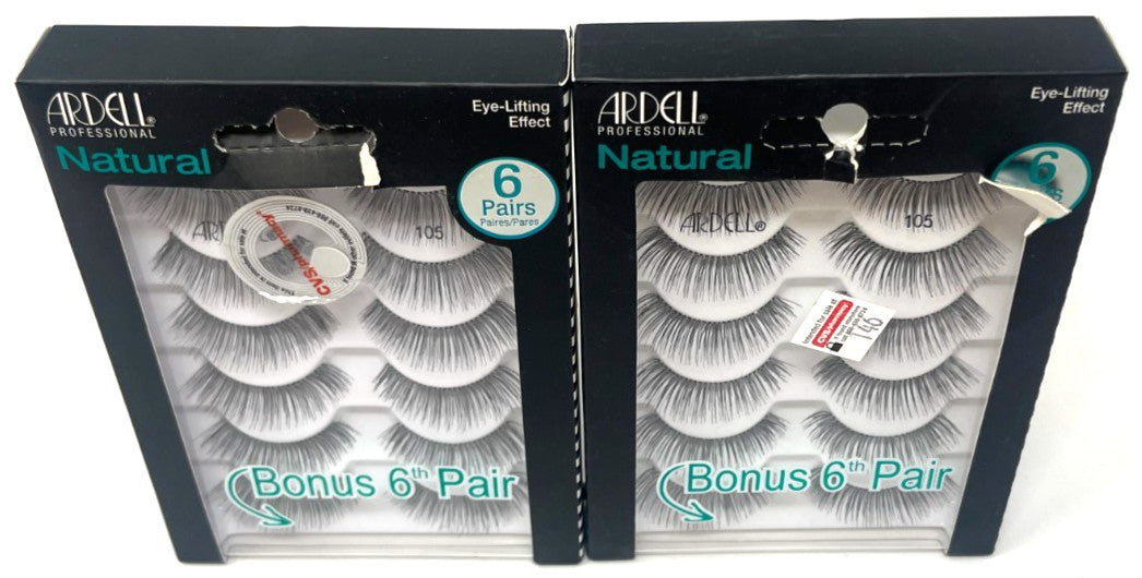 False Eyelashes 6 Pairs Natural Look Eyelash Extensions for Makeup