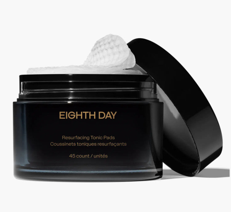 EIGHTH DAY The Resurfacing Tonic Pads – PHA/AHA Exfoliating ~ 45 Count