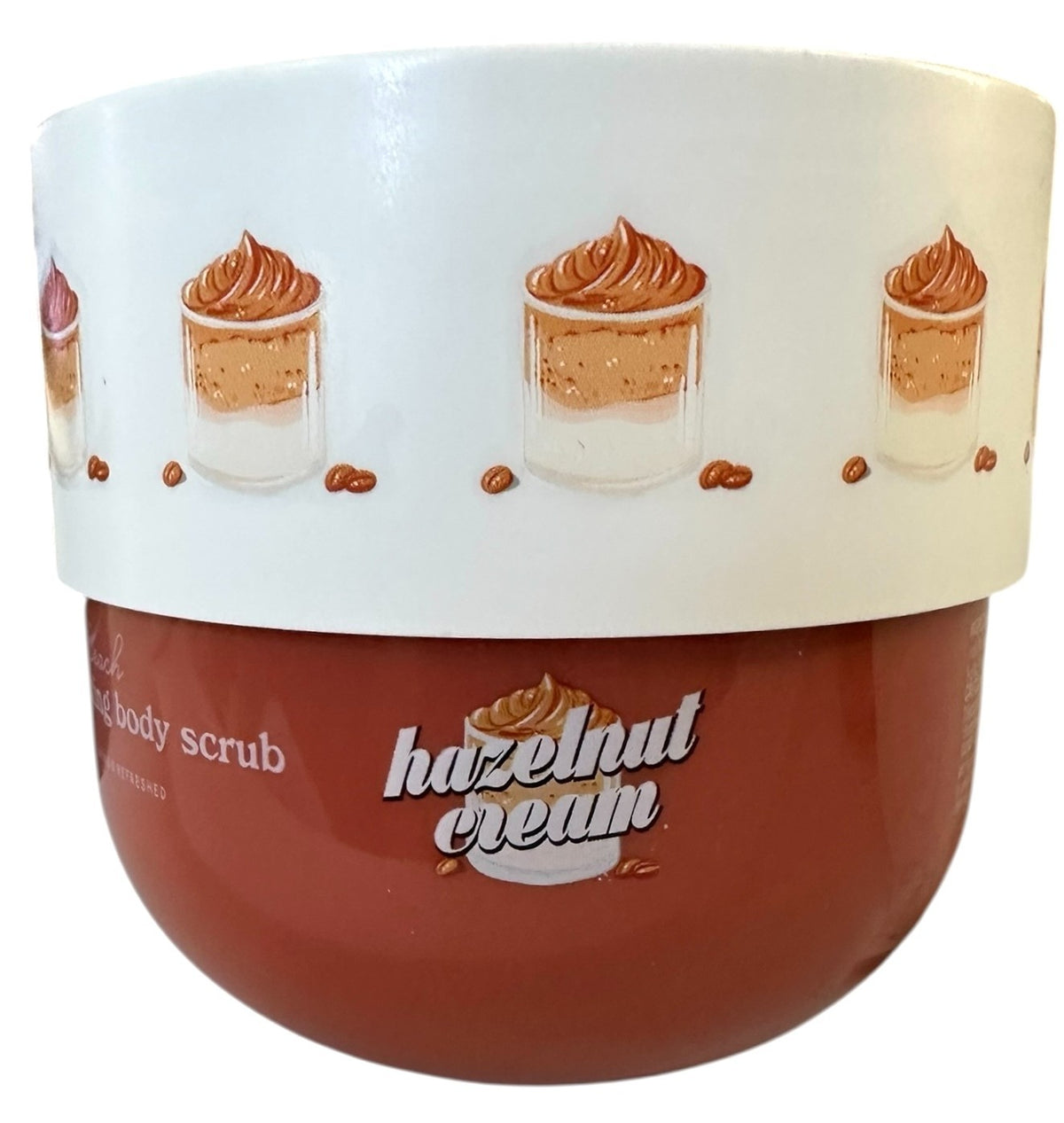 South Beach HAZELNUT CREAM Exfoliating Body Scrub - 25 oz