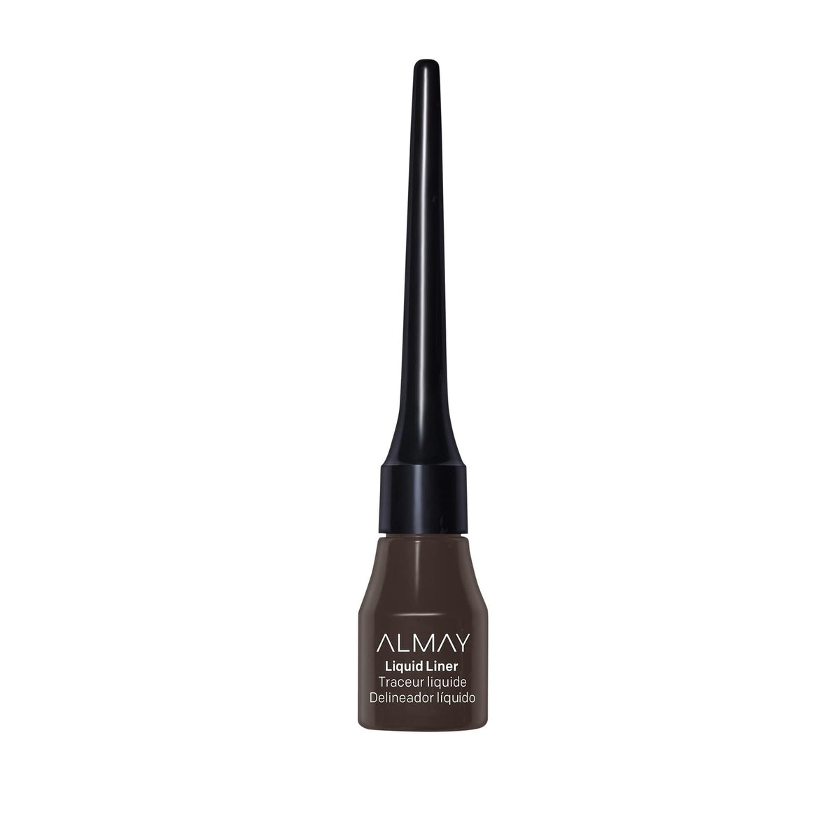 Waterproof Brown Liquid Eyeliner - Hypoallergenic & Cruelty-Free, 1 Fl Oz
